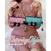 Shirring Objet-Universal Slide Type Design mobile case