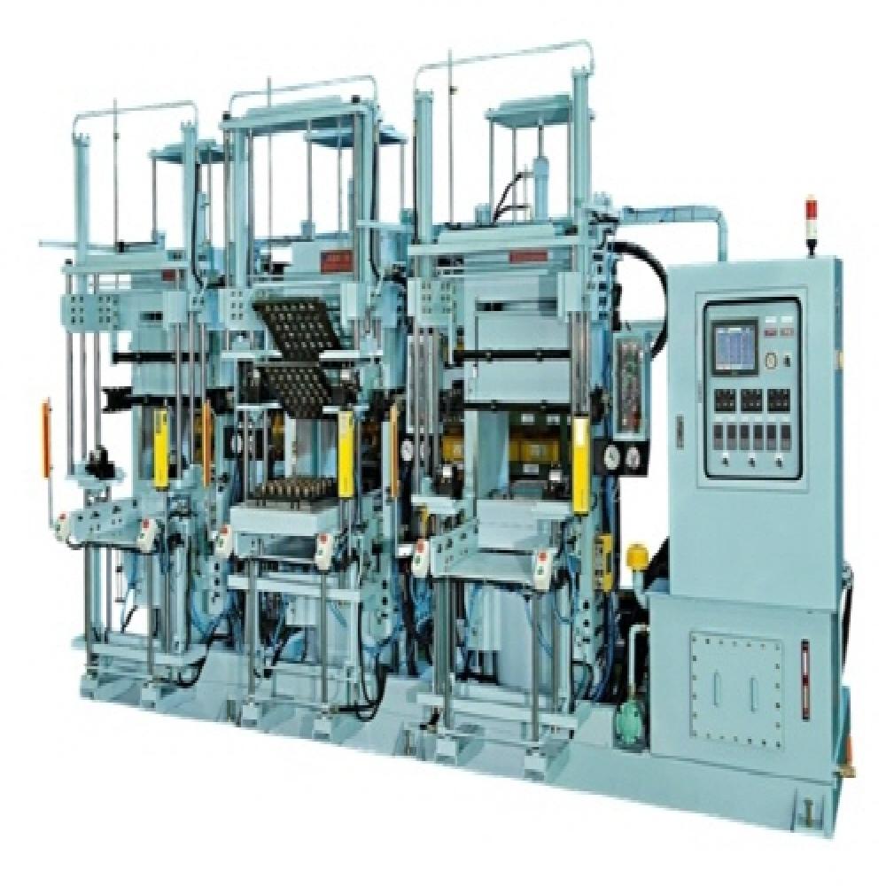 AUTOMATIC VACUUM RUBBER MOLDING PRESS