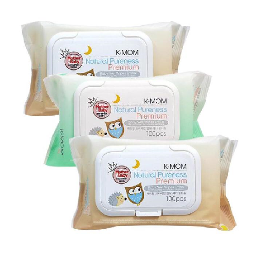 K-MOM Embo Premium wet tissue | Wet Tissue, K-MOM, Baby Wipes