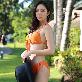 full image Basic Triangle Bikini Orange