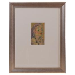 Art Gallery Watercolor "Portrait of Woman" Korean Premier Artist DONG-SHIN BAE - 20200122 Korea