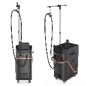 Long pulsed Alexandrite / Nd:YAG laser system