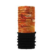 Halowin Neck Warmer Polar Bandana Face Full-Function Cover (Paint-Orange)