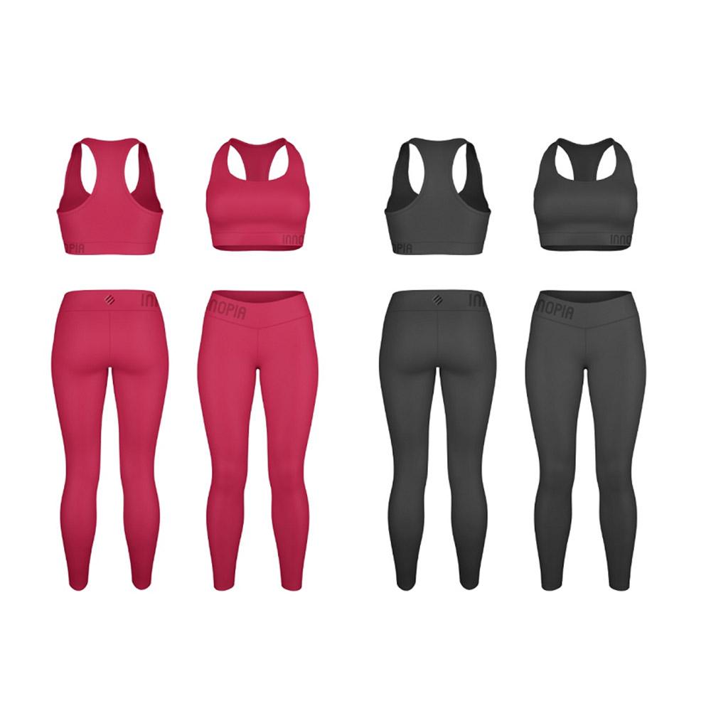Functional Women's Leggings & Sports Top