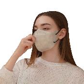 KF94 Bird Beak type(2D) Masks for Adult, 3 Layer Protective Health Face Mask
