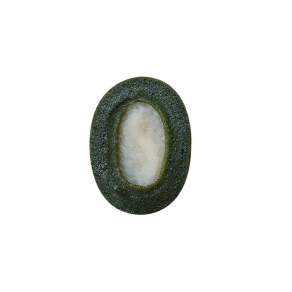 Mugwort Rice Cake with White Bean Paste