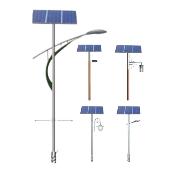 Long Life with Capacitor Charging 100% Fully Independent High Efficiency Capacitor Solar Streetlight