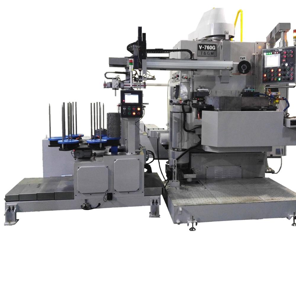 Vertical double disc grinding machine