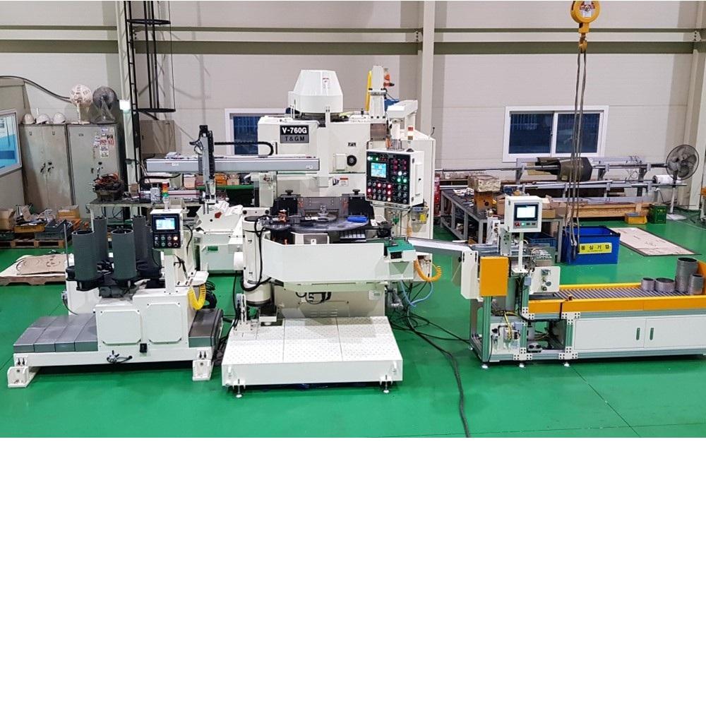 Vertical double disc grinding machine