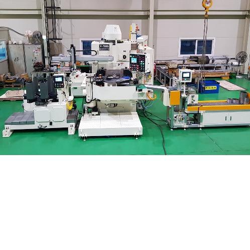 Vertical double disc grinding machine