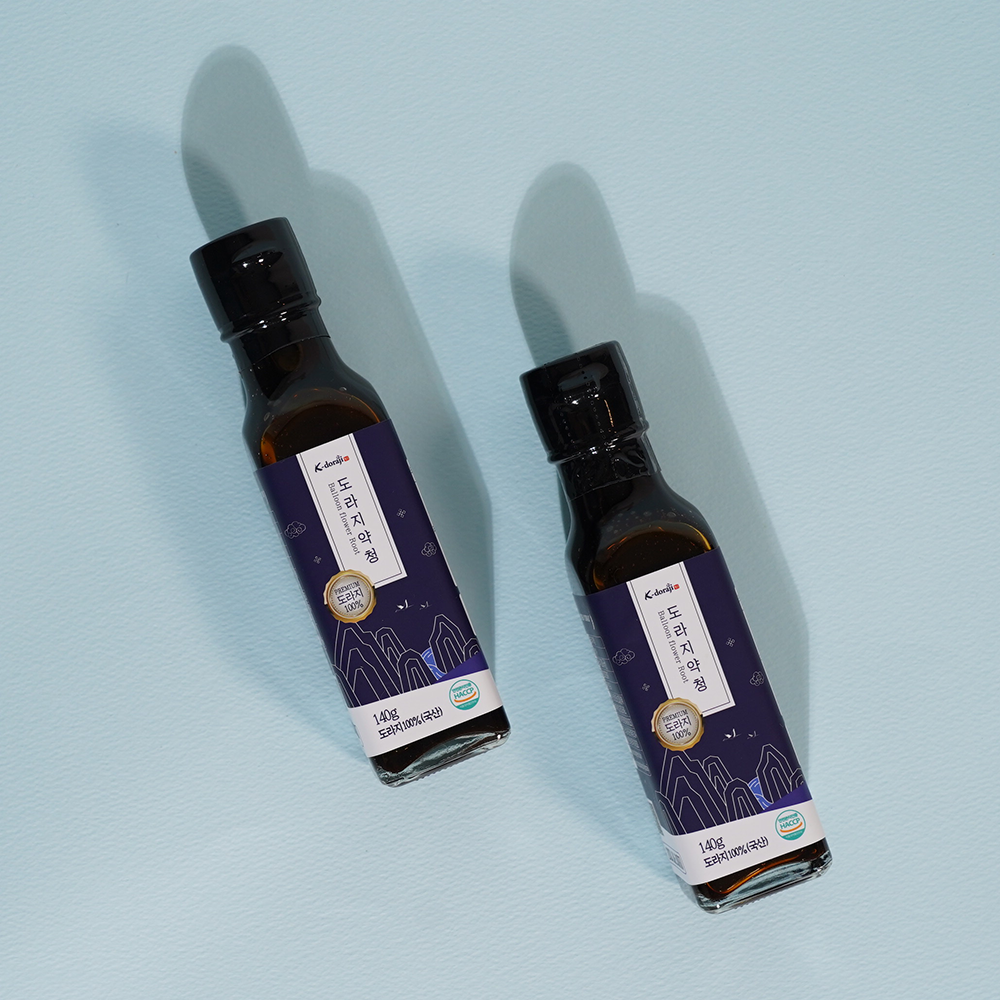 Premium Korean Tea Doraji (Balloon Flower) 100% Extract for Respiratory and Gut Health
