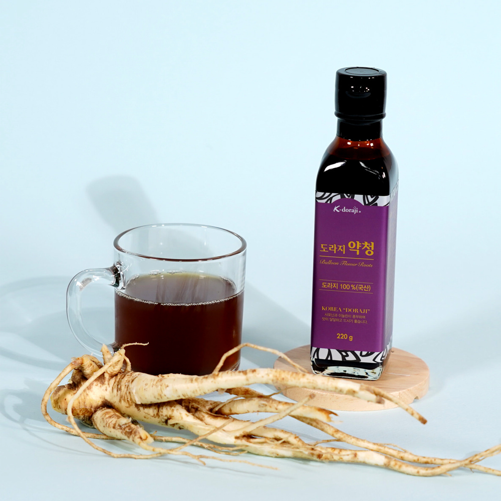 Premium Korean Tea Doraji (Balloon Flower) 100% Extract for Respiratory and Gut Health