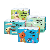 NABIZAM Ultrathin Dualfit disposable baby diapers