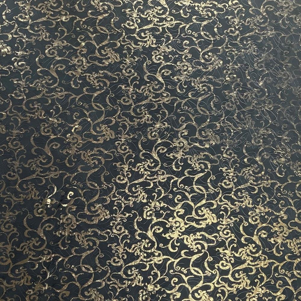POLY SPAN KNIT JQD W/FOIL ( SNF-1562 )
