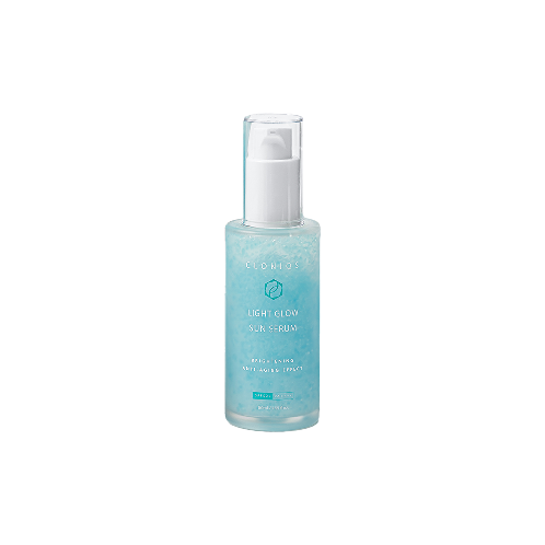 Light Glow Sun Serum, Sunscreen, No White Cast, UV Protection, Cica Soothing, Peptide-Infused,