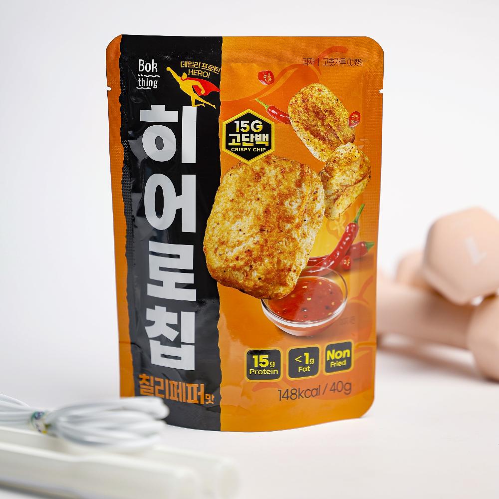 High protein snack <Hero Chip>