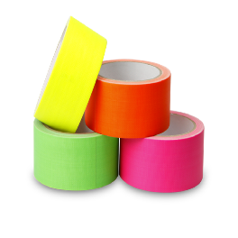 Fluorescent Cloth Tape (Matt-Finished Surface)